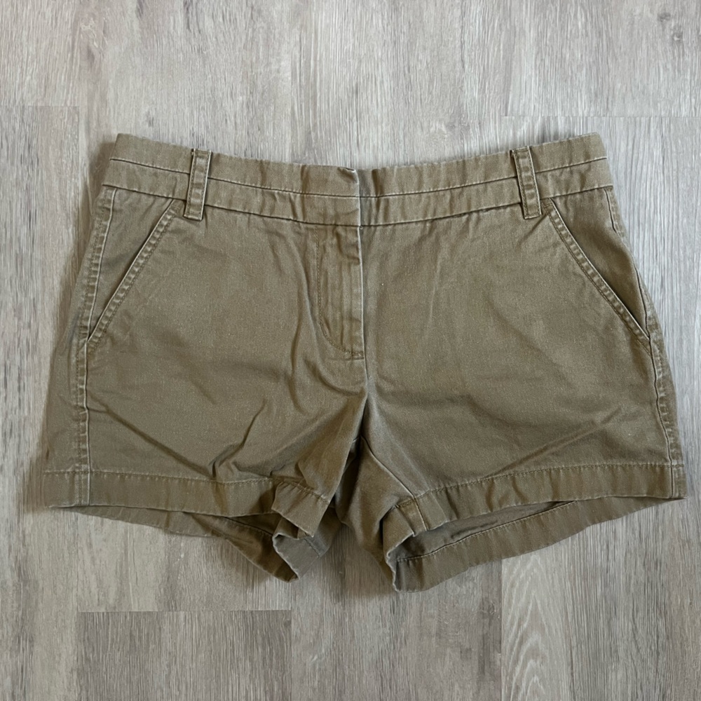 J. Crew Tan Chino Shorts